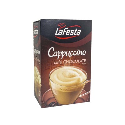 Напиток порционный Ла Феста Капучино Шоколад 10 стиков