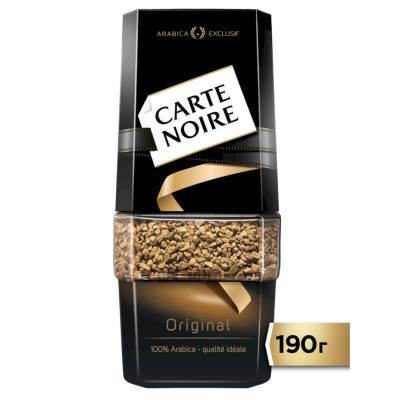 Кофе растворимый Carte Noire 190 грамм
