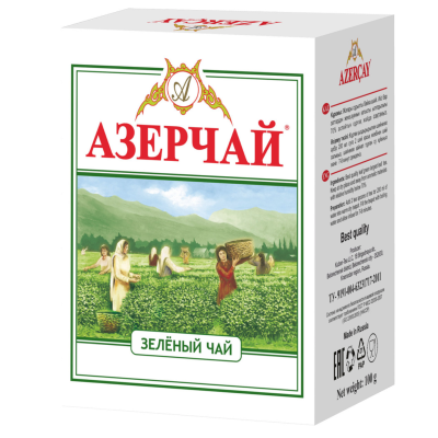 Чай зеленый Азерчай 100 грамм