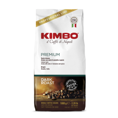 Кофе в зернах Кимбо Премиум 1 кг