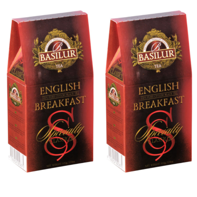 Чай черный Базилур Английский Завтрак 100 грамм 2 штуки