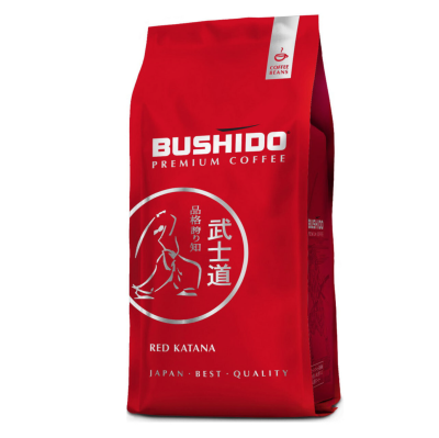 Кофе в зернах Bushido Red Katana 1 кг