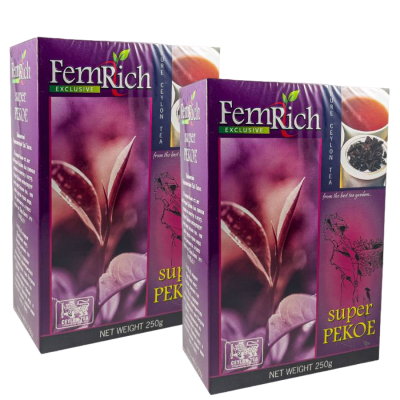 Чай черный Чай FemRich SUPER PEKOE 250 грамм 2 штуки