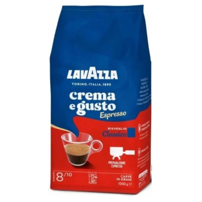 Кофе в зернах Lavazza Crema e Gusto Classico Espresso 1 кг