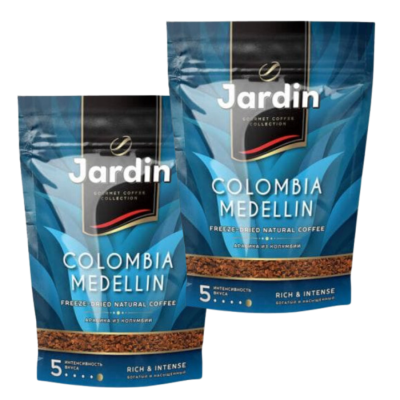 Кофе растворимый Jardin Colombia Medellin 150 грамм, 2 штуки