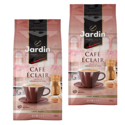 Кофе в зернах Jardin Cafe Eclair 250 грамм 2 штуки