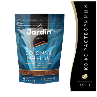 Кофе растворимый Jardin Colombia Medellin 150 грамм
