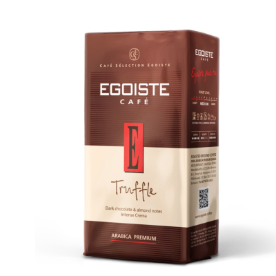 Кофе молотый Egoiste Truffle 250 грамм вакуумная упаковка 250 грамм