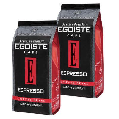 Кофе в зернах Egoiste Espresso 250 грамм 2 штуки
