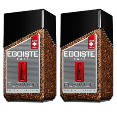 Кофе растворимый Egoiste Platinum 100 грамм 2 штуки