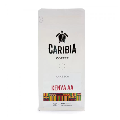 Кофе в зернах Карибия Кения 250 грамм