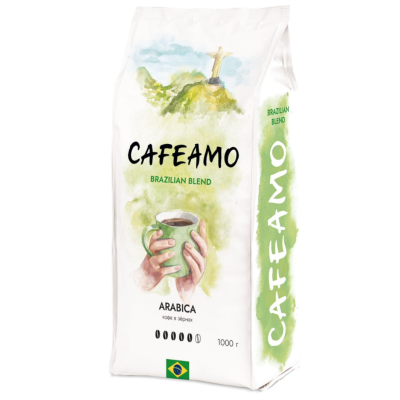 Кофе в зернах CAFEAMO Бразилия 1 кг