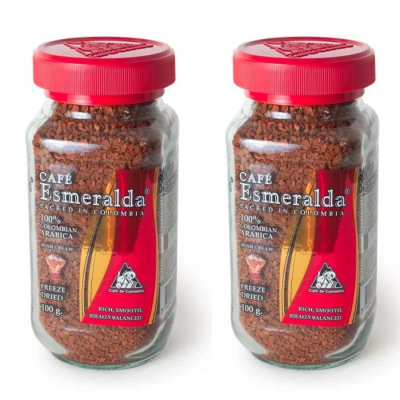 Кофе растворимый Esmeralda Ирландский крем 100 грамм 2 штуки
