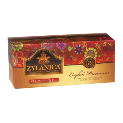 Чай черный Zylanica Ceylon Premium Collection  25 пакетиков