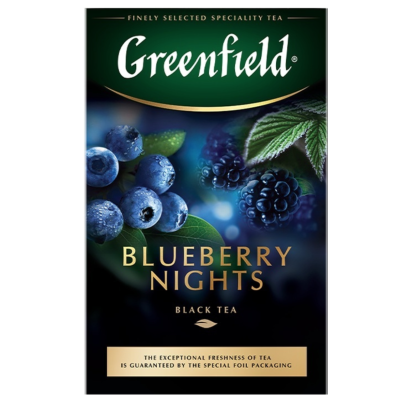 Чай черный Greenfield Blueberry Nights 100 грамм