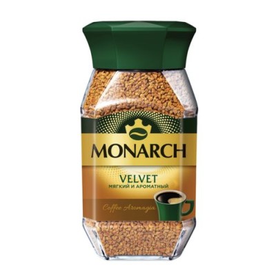 Кофе растворимый Monarch Вельвет 190 грамм