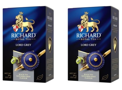 Чай черный Ричард Лорд Грей 90 грамм 2 штуки