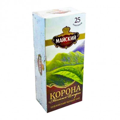 Чай Майский Корона Российской Империи 25 пакетов