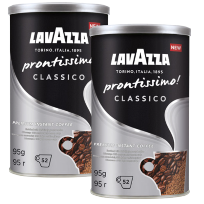 Кофе растворимый Lavazza Classic 95 грамм жб 2 штуки