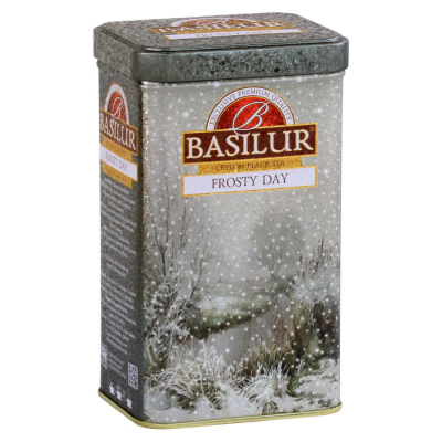 Чай черный Basilur Праздничная коллекция "Морозный День", 85 г (ж/б)