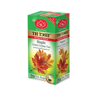 Чай зеленый Ти Тэнг Кленовый сироп 20 пакетов