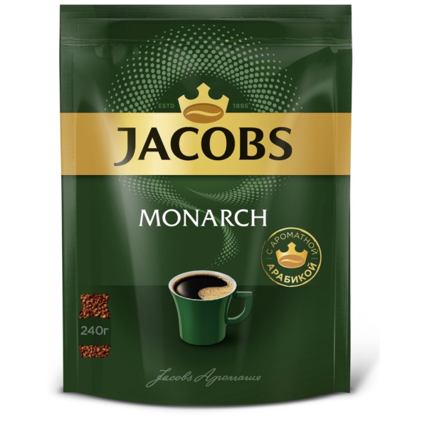 Кофе растворимый Якобс Монарх 240 грамм