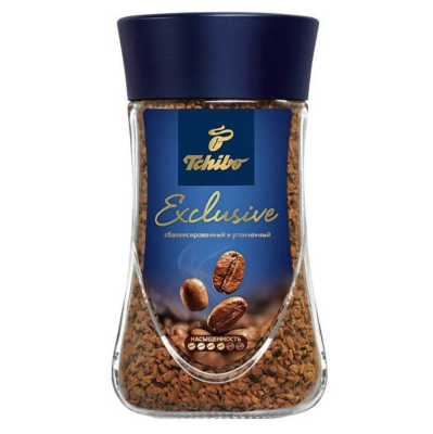 Кофе растворимый Tchibo Exclusive 95 грамм