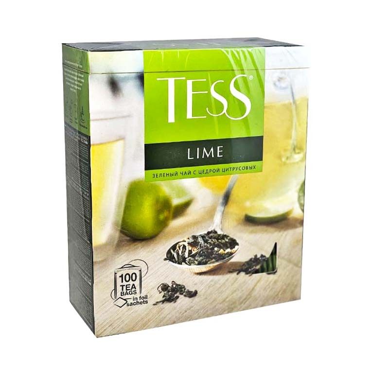 Зеленый чай с лаймом. Tess Lime 100 пакетиков. Чай Тесс 100пак зелен лайм. Чай зеленый Tess Lime 100 пак. Чай зелёный Тесс лайм 100г.