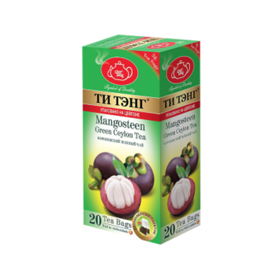 Чай зеленый Ти Тэнг с мангостином 20 пакетов