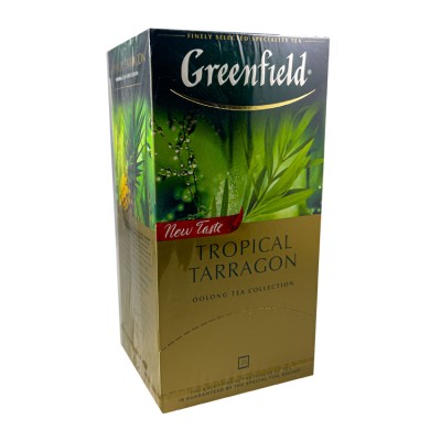 Чай зеленый оолонг Greenfield Tropical Tarragon 25 пакетиков