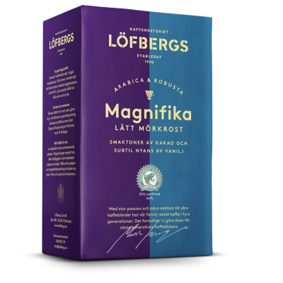 Кофе молотый Lofbergs Magnifica 500 грамм