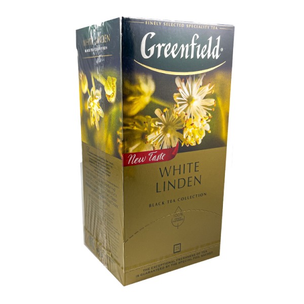 Чай черный Greenfield White Linden 25 пакетиков
