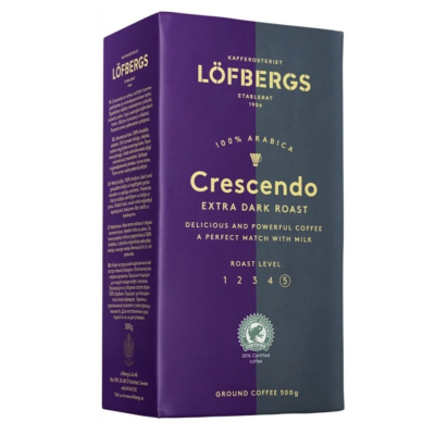 Кофе молотый Lofbergs Crescendo Hela 500 грамм