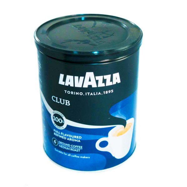 Кофе Lavazza Club 250 грамм молотый в банке