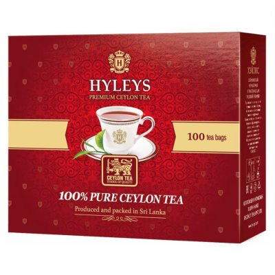 Чай Хэйлис Премиальный Цейлонский 100 пакетов