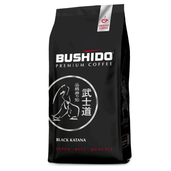 Кофе молотый Bushido Black Katana 227 грамм