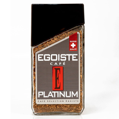 Кофе растворимый Egoiste Platinum 100 грамм