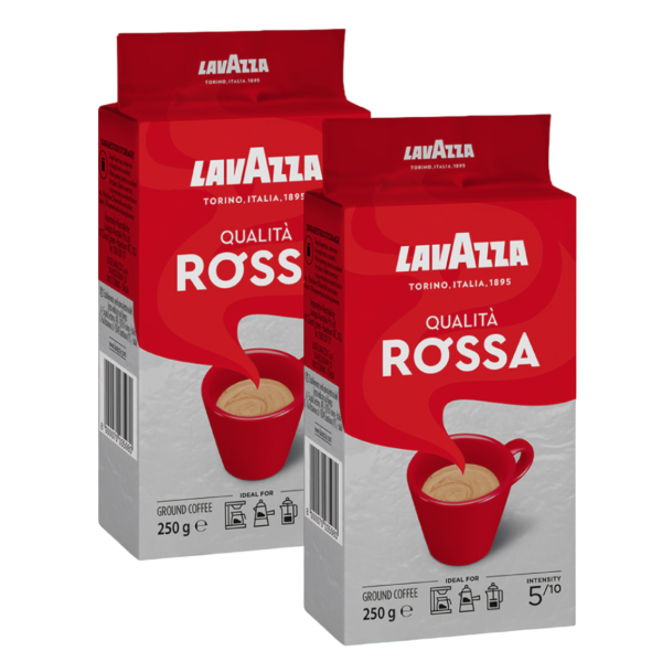 Кофе молотый  Лавацца Росса 250 грамм 2 штуки