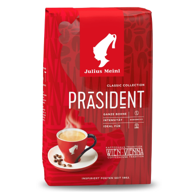 Кофе в зернах Юлиус Мейнл Президент 500 грамм