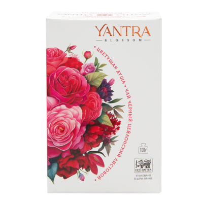 Чай черный Yantra Цветущая душа 100 грамм