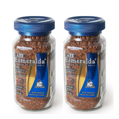 Кофе растворимый Esmeralda без кофеина 100 грамм 2 штуки