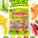 Мармелад Харибо Червячки Физз 80 грамм, 4 штуки
