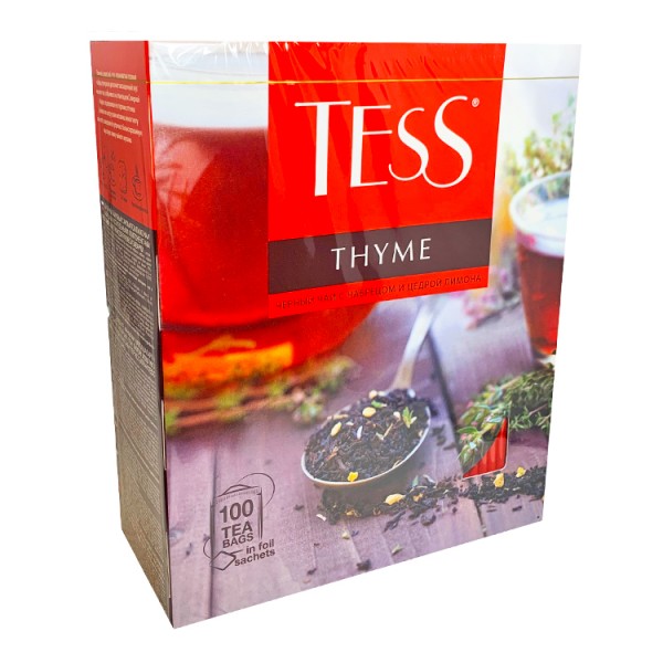 Чай Тесс Тайм 100 пакетиков