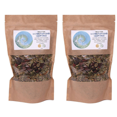 Чай травяной Монастырское Здоровье 100 грамм 2 штуки
