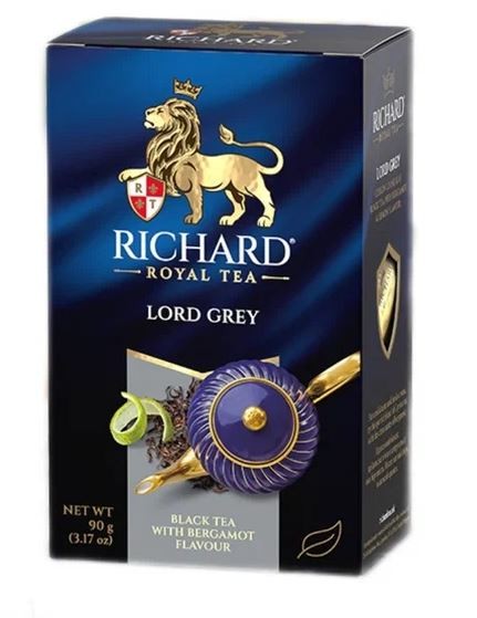 Чай черный Ричард Лорд Грей 90 грамм