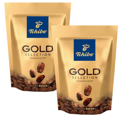 Кофе растворимый Tchibo Gold 75 грамм 2 штуки