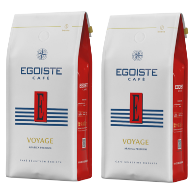 Кофе в зернах Egoiste Voyage 1кг 2 штуки
