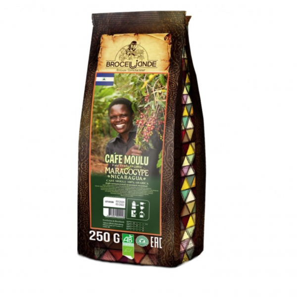 Кофе в зернах Broceliande Maragogype Nicaragua 250 грамм