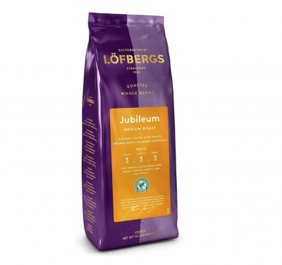 Кофе в зернах Lofbergs Jubileum 400 грамм