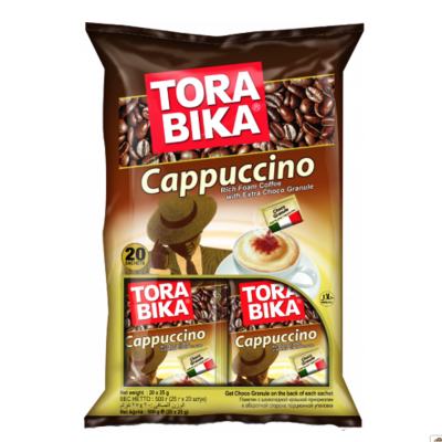 Кофе порционный Тора Бика Каппучино 20 стиков